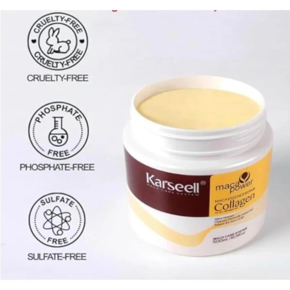 Karseell Collagen Hair Mask Treatment Deep Repair Dry Hair Brand New 500ml